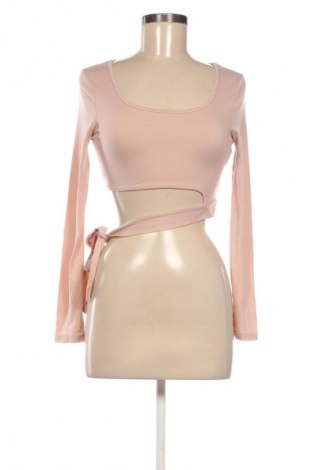 Γυναικεία μπλούζα SHEIN, Μέγεθος S, Χρώμα  Μπέζ, Τιμή 9,78 €