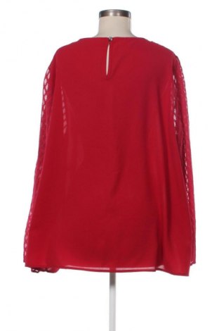 Bluză de femei SHEIN, Mărime 4XL, Culoare Roșu, Preț 51,00 Lei