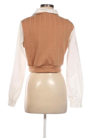 Γυναικεία μπλούζα SHEIN, Μέγεθος S, Χρώμα Καφέ, Τιμή 10,00 €