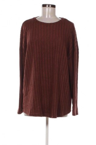 Дамска блуза SHEIN, Размер XL, Цвят Кафяв, Цена 3,57 €