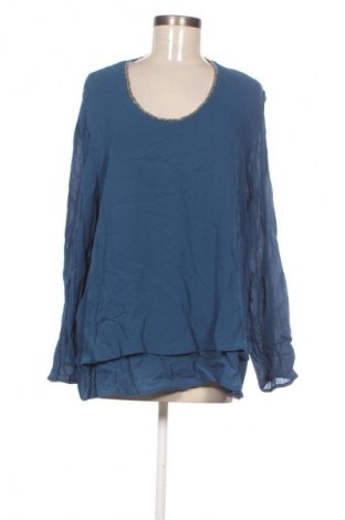 Дамска блуза Samoon, Размер XL, Цвят Син, Цена 8,18 €