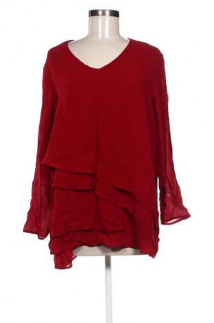 Dámská halenka Samoon, Velikost XL, Barva Červená, Cena  1 322,00 Kč
