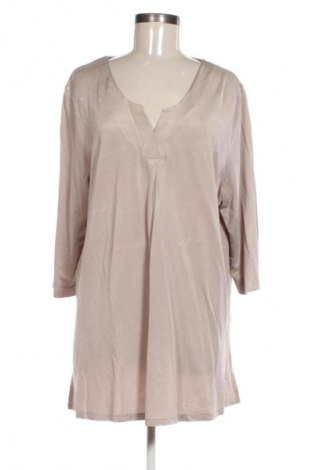 Γυναικεία μπλούζα Selection By Ulla Popken, Μέγεθος XL, Χρώμα  Μπέζ, Τιμή 17,46 €