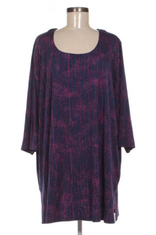 Γυναικεία μπλούζα Selection By Ulla Popken, Μέγεθος 3XL, Χρώμα Μπλέ, Τιμή 18,99 €