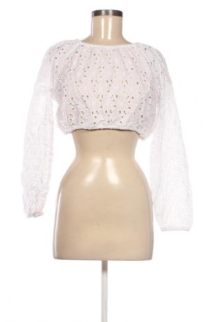 Bluzka damska Sinsay, Rozmiar M, Kolor Biały, Cena 51,99 zł