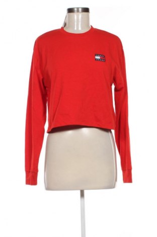 Дамска блуза Tommy Jeans, Размер S, Цвят Червен, Цена 23,00 €