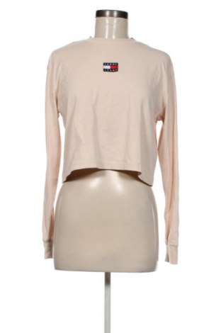 Bluzka damska Tommy Jeans, Rozmiar XS, Kolor Beżowy, Cena 133,99 zł