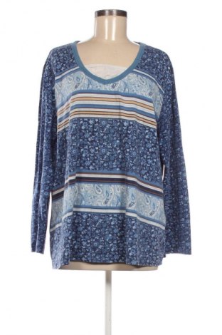 Γυναικεία μπλούζα Ulla Popken, Μέγεθος XXL, Χρώμα Πολύχρωμο, Τιμή 17,46 €