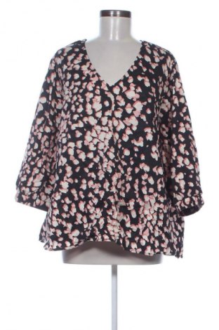 Γυναικεία μπλούζα Ulla Popken, Μέγεθος XXL, Χρώμα Πολύχρωμο, Τιμή 15,99 €