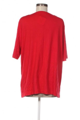 Bluzka damska Ulla Popken, Rozmiar 4XL, Kolor Czerwony, Cena 66,99 zł