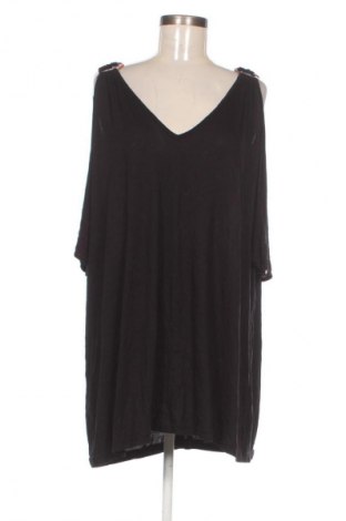 Γυναικεία μπλούζα Ulla Popken, Μέγεθος XXL, Χρώμα Μαύρο, Τιμή 17,99 €