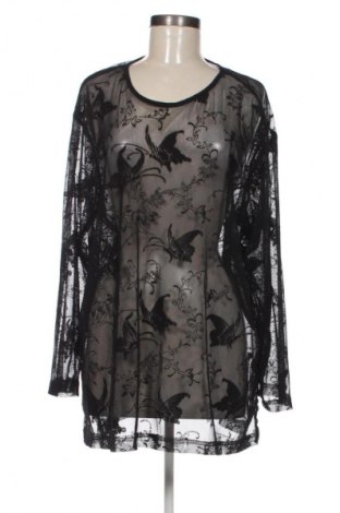 Női blúz Ulla Popken, Méret XXL, Szín Fekete, Ár 5 799 Ft