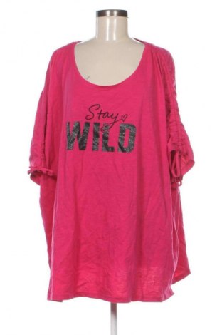 Bluză de femei Ulla Popken, Mărime 5XL, Culoare Roz, Preț 110,99 Lei