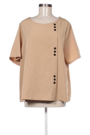 Damen Shirt Unbranded, Größe XXL, Farbe Beige, Preis 10,00 €