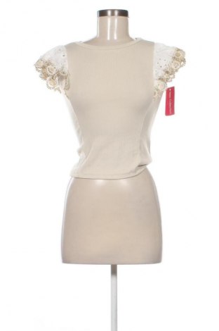 Damen Shirt Unbranded, Größe XXS, Farbe Beige, Preis 14,99 €
