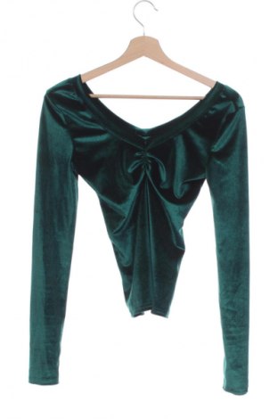 Γυναικεία μπλούζα Unbranded, Μέγεθος XS, Χρώμα Πράσινο, Τιμή 9,14 €