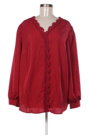 Dámská halenka Unbranded, Velikost 3XL, Barva Červená, Cena  372,00 Kč