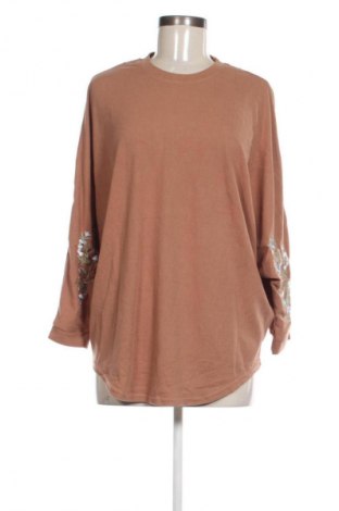 Дамска блуза Unbranded, Размер XL, Цвят Кафяв, Цена 4,09 €