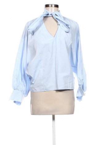 Bluză de femei Zara, Mărime XS, Culoare Albastru, Preț 72,00 Lei