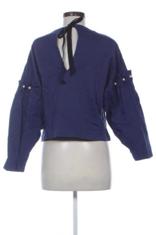Дамска блуза Zara, Размер L, Цвят Син, Цена 7,66 €