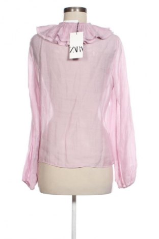 Női blúz Zara, Méret M, Szín Hamurózsaszín, Ár 5 816 Ft