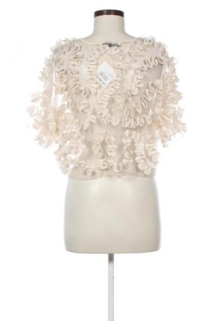 Дамска блуза Zara, Размер M, Цвят Бежов, Цена 8,18 €