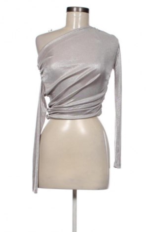 Bluză de femei Zara, Mărime S, Culoare Argintiu, Preț 38,99 Lei