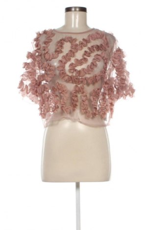 Дамска блуза Zara, Размер L, Цвят Пепел от рози, Цена 9,20 €