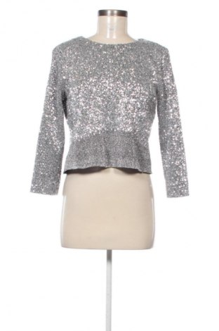 Γυναικεία μπλούζα Zara, Μέγεθος S, Χρώμα Ασημί, Τιμή 7,99 €