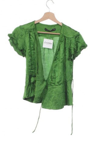 Damen Shirt Zara, Größe XS, Farbe Grün, Preis 10,17 €