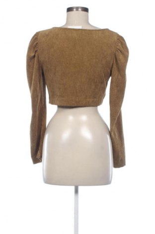 Bluzka damska Zara, Rozmiar M, Kolor Brązowy, Cena 75,02 zł