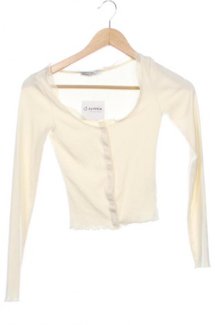 Damen Strickjacke Bershka, Größe XS, Farbe Ecru, Preis € 14,83