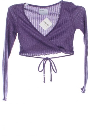 Damen Strickjacke Bershka, Größe XS, Farbe Lila, Preis 14,74 €