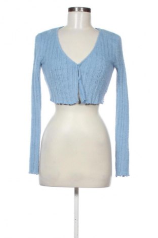 Damen Strickjacke Bershka, Größe S, Farbe Blau, Preis 5,99 €