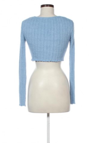 Damen Strickjacke Bershka, Größe S, Farbe Blau, Preis 5,99 €