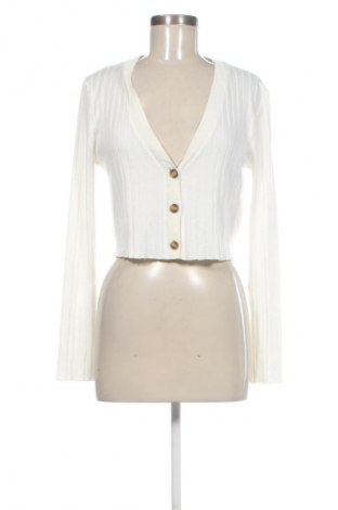 Дамска жилетка Bershka, Размер L, Цвят Бял, Цена 4,60 €