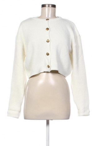 Γυναικεία ζακέτα FullaModa, Μέγεθος M, Χρώμα Λευκό, Τιμή 15,00 €