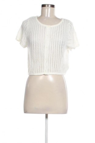 Damen Strickjacke H&M Divided, Größe M, Farbe Ecru, Preis 5,99 €