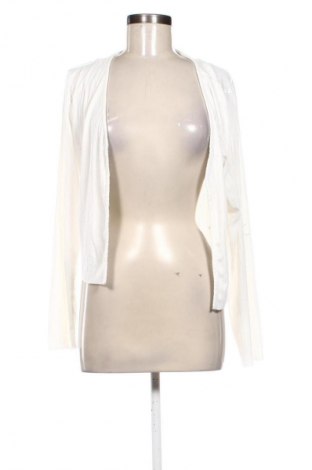 Damski kardigan Jean Pascale, Rozmiar L, Kolor Biały, Cena 80,38 zł
