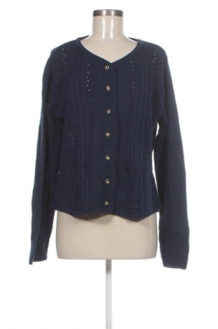 Damen Strickjacke Laura Torelli, Größe L, Farbe Blau, Preis € 5,99