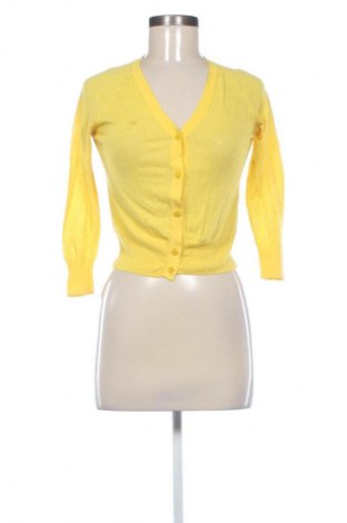 Γυναικεία ζακέτα Mango, Μέγεθος S, Χρώμα Κίτρινο, Τιμή 14,00 €
