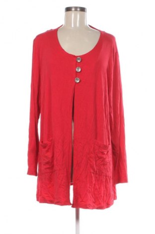 Damen Strickjacke Mia Moda, Größe XXL, Farbe Rot, Preis 23,99 €