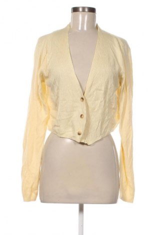 Damski kardigan Missguided, Rozmiar S, Kolor Żółty, Cena 23,99 zł