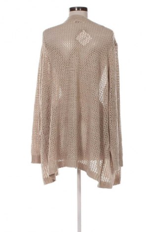 Damen Strickjacke Ulla Popken, Größe XXL, Farbe Beige, Preis 15,99 €