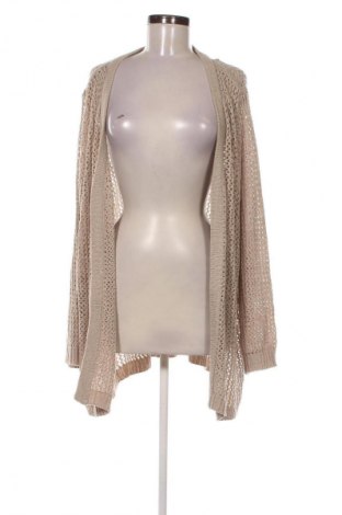 Damen Strickjacke Ulla Popken, Größe XXL, Farbe Beige, Preis 15,99 €
