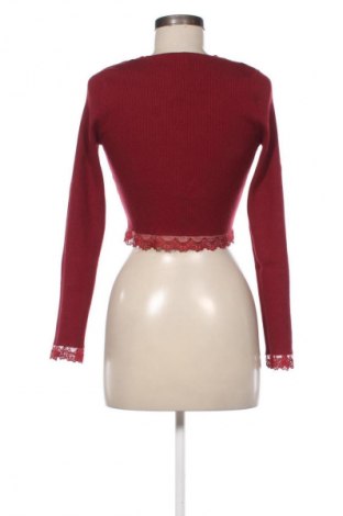 Дамска жилетка Parallel Lines, Размер M, Цвят Червен, Цена 14,41 €