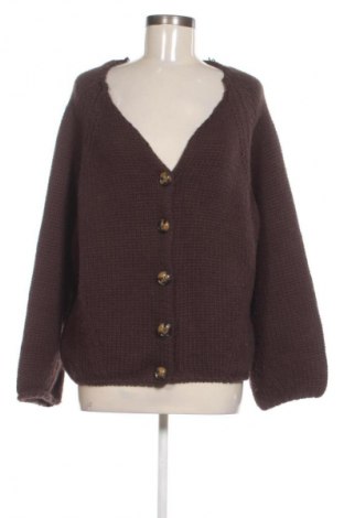 Damen Strickjacke Zara, Größe L, Farbe Braun, Preis 13,81 €