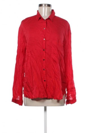 Γυναικείο πουκάμισο Bershka, Μέγεθος L, Χρώμα Κόκκινο, Τιμή 5,99 €