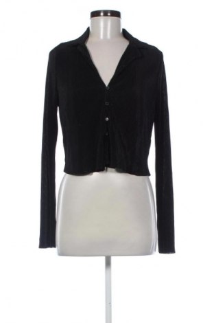 Дамска риза Bershka, Размер L, Цвят Черен, Цена 5,62 €