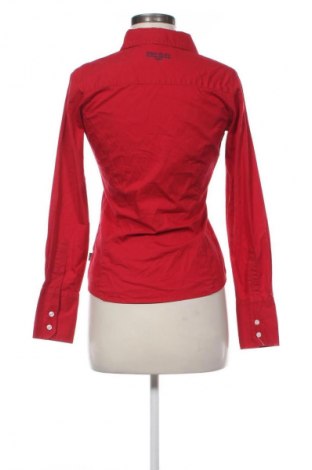 Γυναικείο πουκάμισο Bien Bleu, Μέγεθος S, Χρώμα Κόκκινο, Τιμή 13,00 €